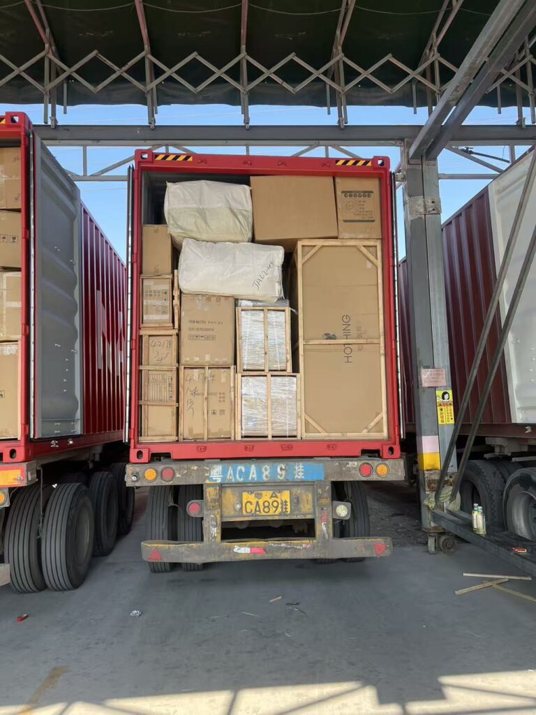 Furniture export container loading coordination from China