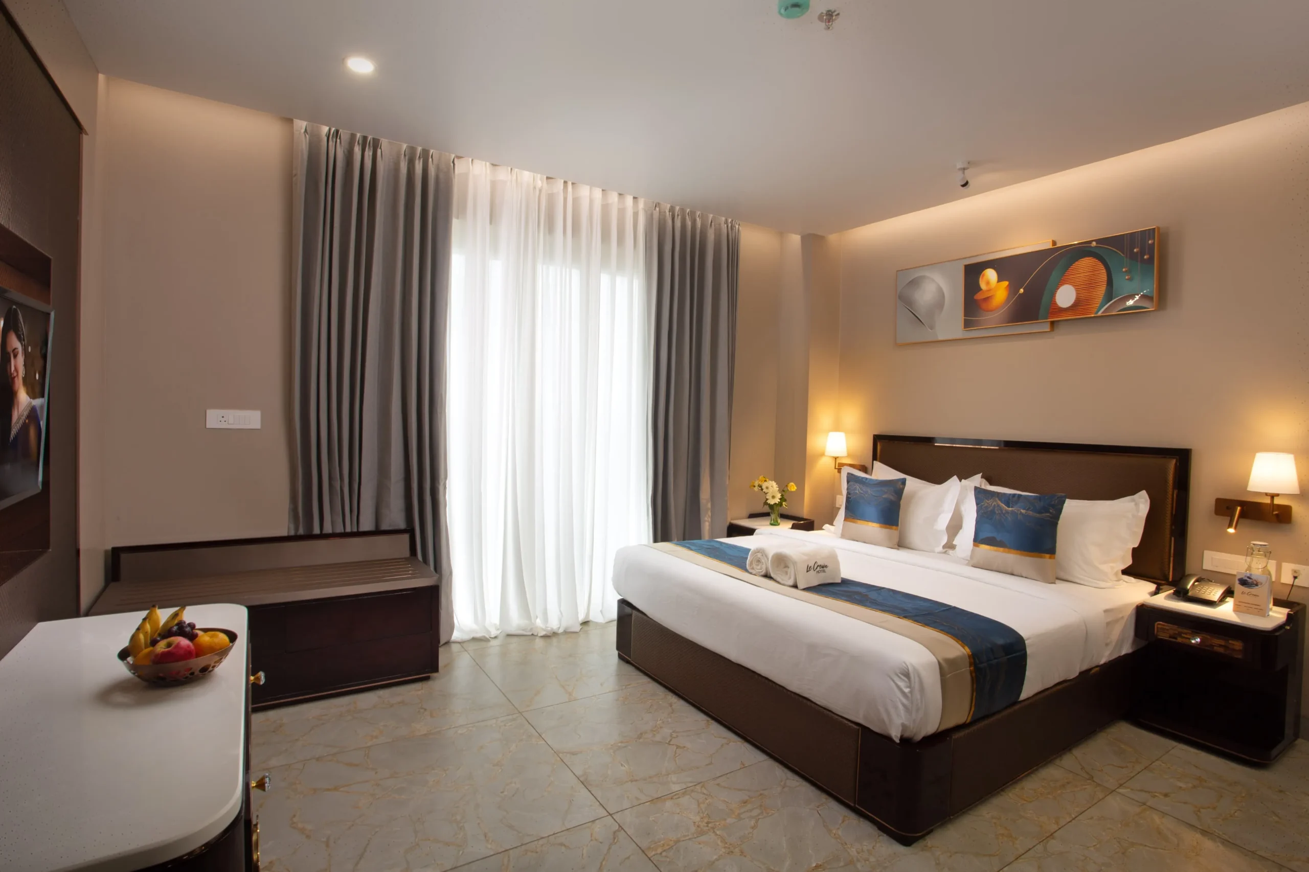 Hotel king guest room furniture package