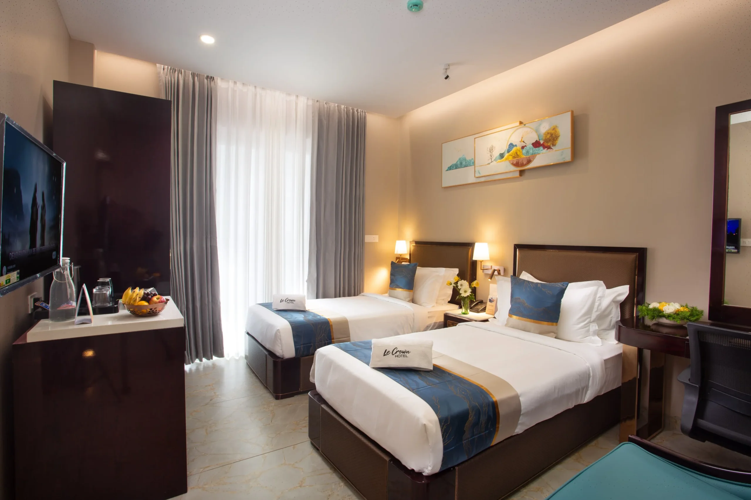 Hotel twin guest room furniture sourcing
