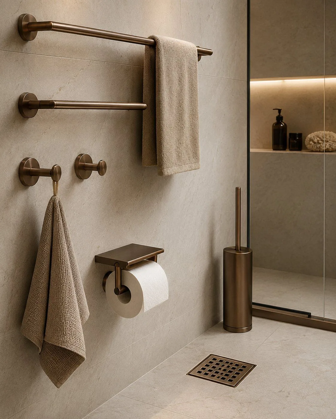 Bathroom fittings and surfaces reference