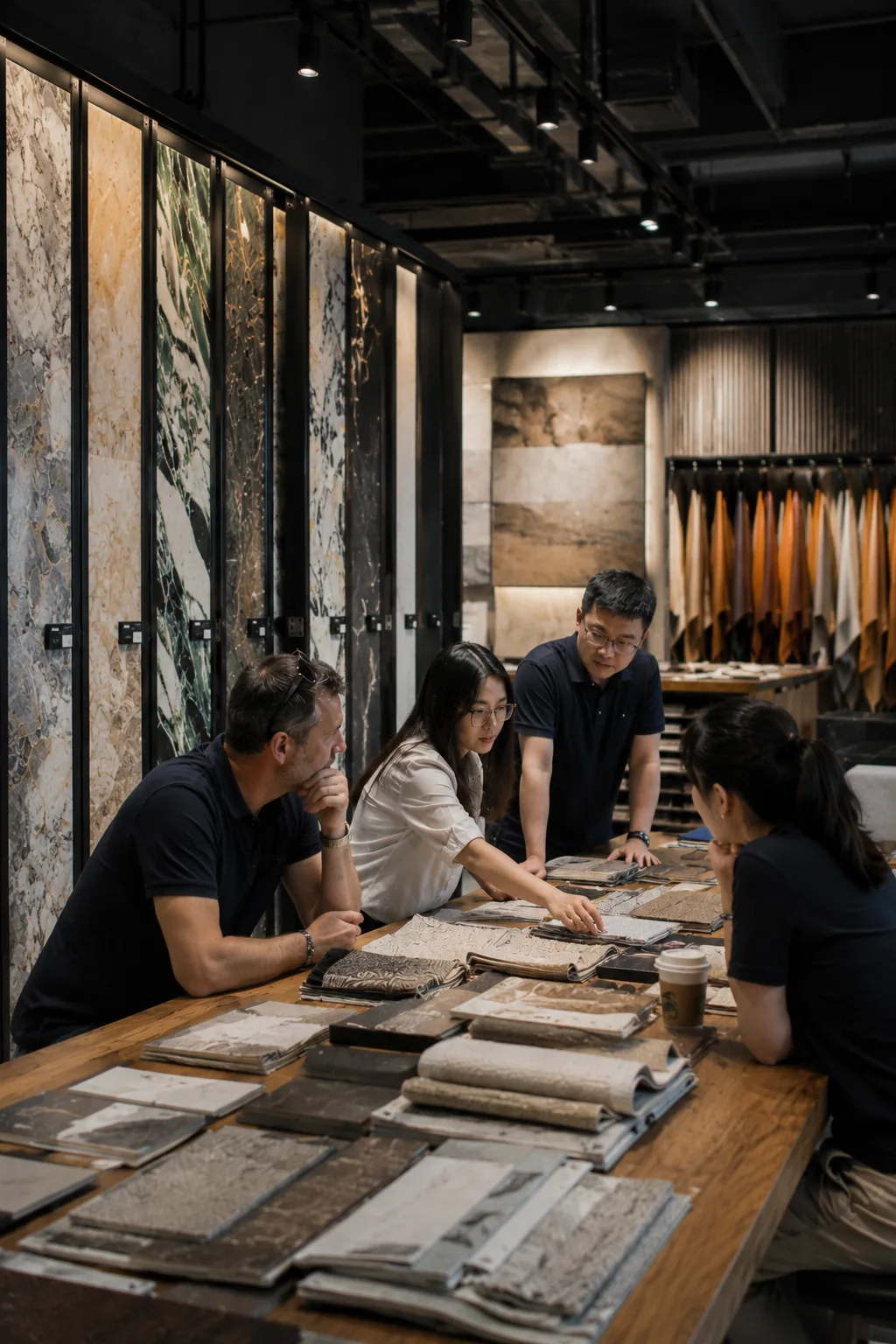 Furniture Material Selection in Luxury Showroom